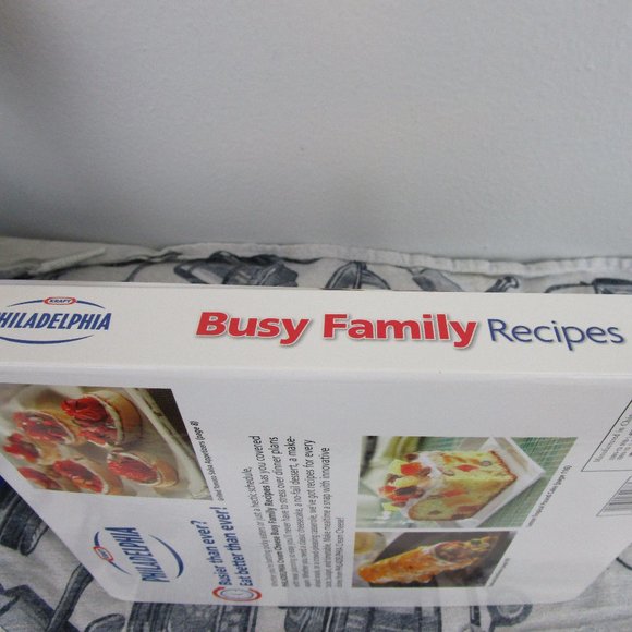 Unused Kraft Busy Family Recipes Cookbook - Picture 3 of 11